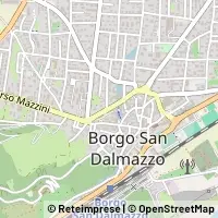 Mapa Borgo San Dalmazzo