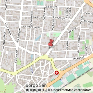 Mappa Corso Barale Giovanni e Spartaco, 13, 12011 Borgo San Dalmazzo, Cuneo (Piemonte)