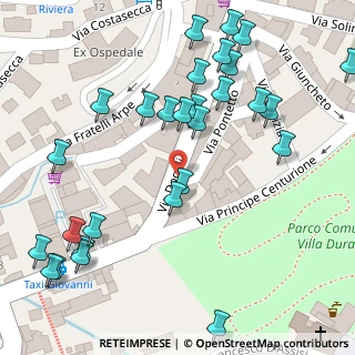 Mappa Via Pontetto, 16038 Santa Margherita Ligure GE, Italia (0.075)