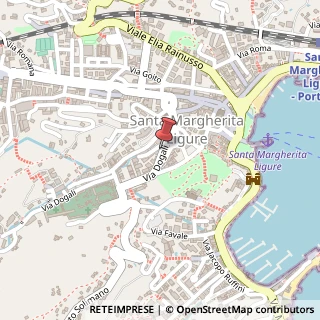 Mappa Via Dogali, 8, 16038 Santa Margherita Ligure, Genova (Liguria)