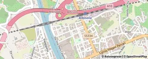Mappa Albisola Superiore