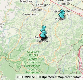 Mappa Via Giacomo Puccini, 41026 Pavullo Nel Frignano MO, Italia (6.51636)