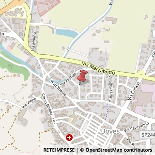 Mappa Via Donato Dutto,  4, 12012 Boves, Cuneo (Piemonte)
