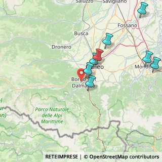 Mappa Via Monte Saben, 12011 Borgo San Dalmazzo CN, Italia (25.04417)