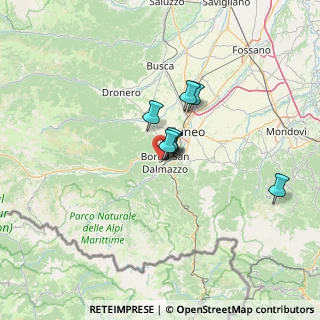 Mappa Via Monte Saben, 12011 Borgo San Dalmazzo CN, Italia (31.40357)
