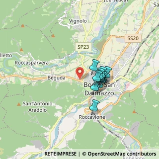 Mappa Via Monte Saben, 12011 Borgo San Dalmazzo CN, Italia (1.18091)