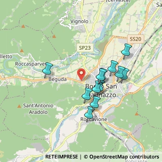 Mappa Via Monte Saben, 12011 Borgo San Dalmazzo CN, Italia (1.6525)