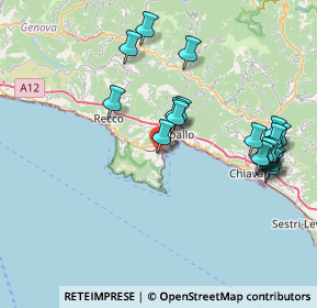 Mappa Via Privata Villa Bassa, 16038 Santa Margherita Ligure GE, Italia (8.492)