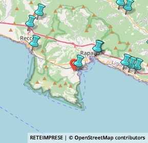 Mappa Via Privata Villa Bassa, 16038 Santa Margherita Ligure GE, Italia (6.793)