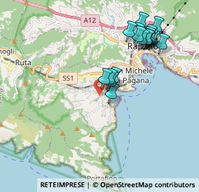 Mappa Via Privata Villa Bassa, 16038 Santa Margherita Ligure GE, Italia (2.03263)