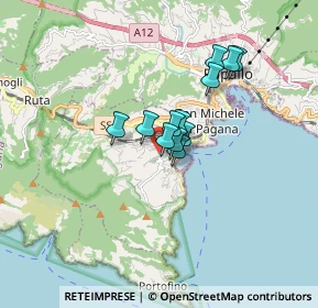 Mappa Via Privata Villa Bassa, 16038 Santa Margherita Ligure GE, Italia (1.07)