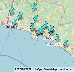 Mappa Via Privata Villa Bassa, 16038 Santa Margherita Ligure GE, Italia (13.47533)