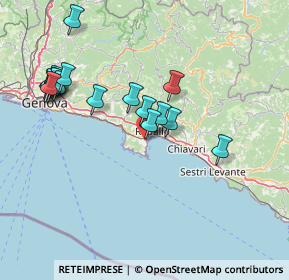 Mappa Via Privata Villa Bassa, 16038 Santa Margherita Ligure GE, Italia (15.96167)