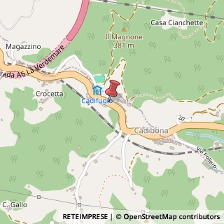 Mappa Via Bricco,  32, 17041 Quiliano, Savona (Liguria)