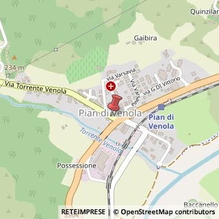 Mappa Via Torrente Venola, 12, 40043 Pian di Venola BO, Italia, 40043 Marzabotto, Bologna (Emilia Romagna)