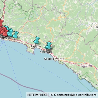 Mappa Via Umberto Vittorio Podesta, 16030 Cogorno GE, Italia (27.583)
