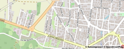 Mappa Borgo San Dalmazzo