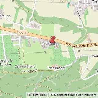 Mappa Vocabolo San Giovanni, 269, 12010 Roccasparvera, Cuneo (Piemonte)