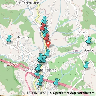 Mappa Via Case Sparse di San di Pier Canne, 16043 Chiavari GE, Italia (0.574)