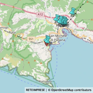 Mappa Via Gorizia, 16038 Santa Margherita Ligure GE, Italia (2.06455)