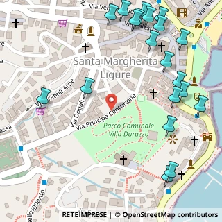 Mappa Via Gorizia, 16038 Santa Margherita Ligure GE, Italia (0.192)