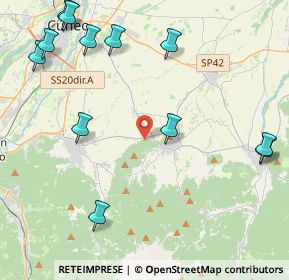 Mappa Via Boves, 12016 Peveragno CN, Italia (5.625)