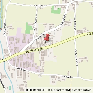 Mappa Via Peveragno, 121, 12012 Boves, Cuneo (Piemonte)