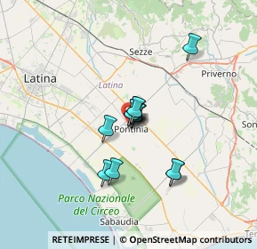 Mappa Via Monte Grappa, 04014 Pontinia LT, Italia (4.56917)