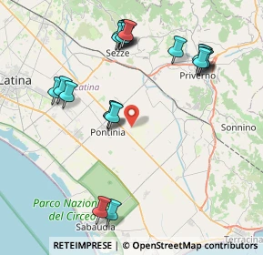 Mappa 04014 Pontinia LT, Italia (9.294)