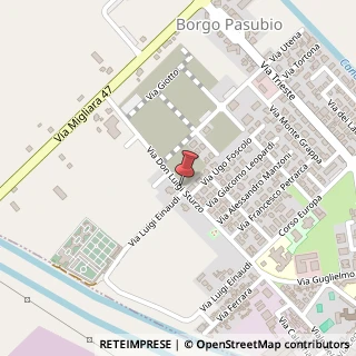 Mappa Via don luigi sturzo 6, 04014 Pontinia, Latina (Lazio)