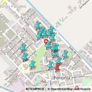 Mappa Corso Europa, 04014 Pontinia LT, Italia (0.2045)
