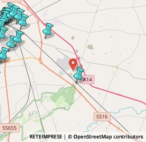 Mappa SP 76 - km 2 c, 71122 Foggia FG, Italia (8.3315)