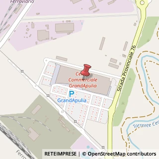 Mappa Strada Provinciale 76 76 Centro Commerciale GrandApulia, km 2, 71122 Area Industriale Incoronata FG, Italia, 71122 Foggia, Foggia (Puglia)