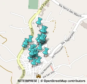 Mappa Via IV Novembre, 82028 San Bartolomeo In Galdo BN, Italia (0.16296)