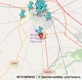 Mappa Via Salice Vecchio, 71122 Foggia FG, Italia (5.32364)