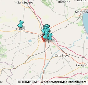Mappa Via Salice Vecchio, 71122 Foggia FG, Italia (6.34727)