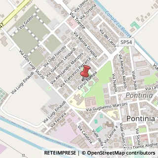 Mappa Corso Europa, 19, 04014 Pontinia, Latina (Lazio)