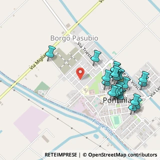 Mappa Via F. Petrarca, 04014 Pontinia LT, Italia (0.596)