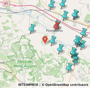 Mappa Via Colle, 03045 Pontecorvo FR, Italia (10.7535)