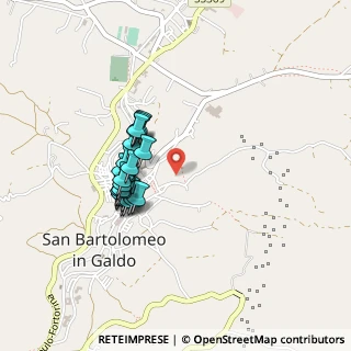 Mappa CONTRADA FASTUCCI, 82028 San Bartolomeo in Galdo BN, Italia (0.36923)