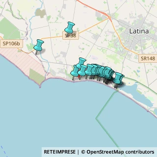 Mappa Strada Isola delle Correnti, 04100 Latina LT, Italia (2.749)