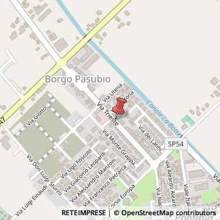 Mappa Via Trieste, 79, 04014 Pontinia LT, Italia, 04014 Pontinia, Latina (Lazio)