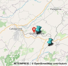 Mappa Via Falcone e Borsellino, 95042 Grammichele CT, Italia (5.52455)