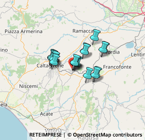 Mappa Via Marte, 95042 Grammichele CT, Italia (9.0805)