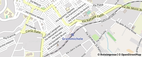 Mappa Grammichele