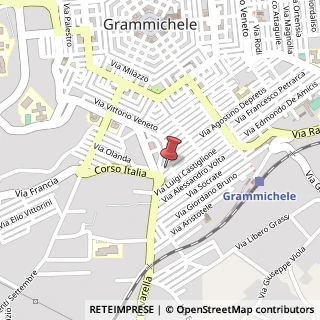 Mappa Strada Provinciale Granieri - Grammichele, 107, 95042 Grammichele, Catania (Sicilia)