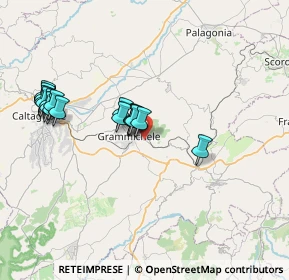 Mappa Grammichele, 95040 Licodia Eubea CT, Italia (8.7325)