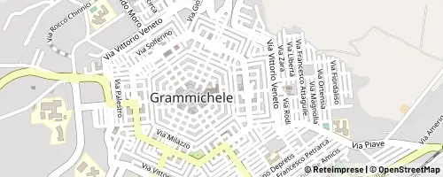 Mappa Grammichele