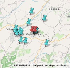 Mappa Via Fresia, 95042 Grammichele CT, Italia (5.098)