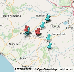 Mappa Via Fresia, 95042 Grammichele CT, Italia (9.26375)